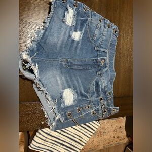Blue Jean shorts
